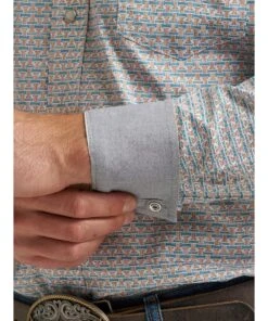 Wrangler Men's 20X Western Snap Shirt -Cowpokes Onlines.com 112367939 c