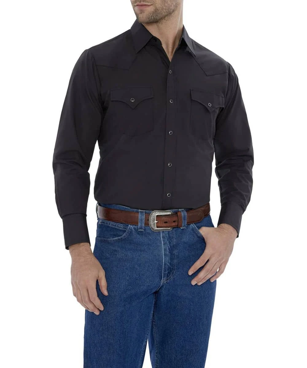 Ely Cattleman Men's Western Snap Shirt 1 Ely Cattleman Men's Western Snap Shirt