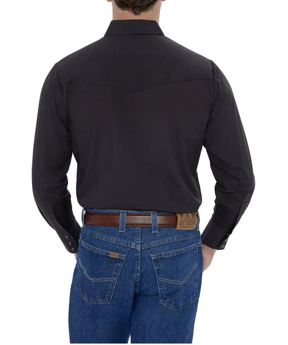 Ely Cattleman Men's Western Snap Shirt 2 Ely Cattleman Men's Western Snap Shirt - Image 2
