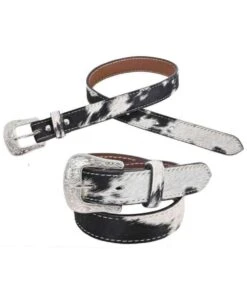 Circle Y Kids' Rowdy Hide Belt