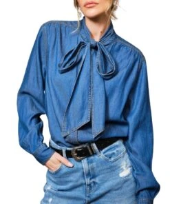 Blue B Women's Chambray Blouse