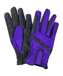 Equitare Comfort Grip Riding Gloves -Cowpokes Onlines.com 24 86 purple