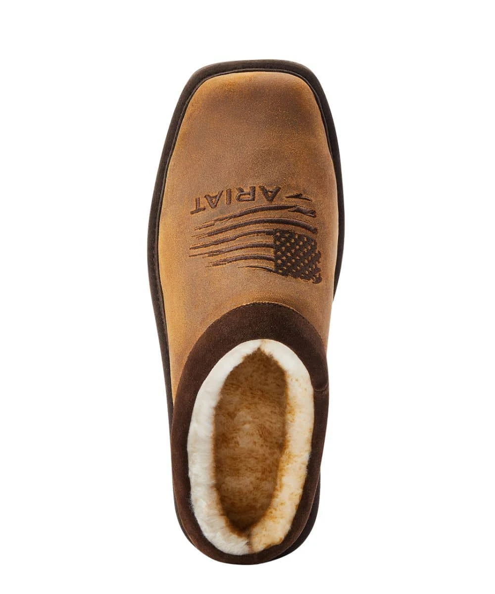 Nester Hosiery Men's Ariat Patriot Slippers 3 Nester Hosiery Men's Ariat Patriot Slippers - Image 3