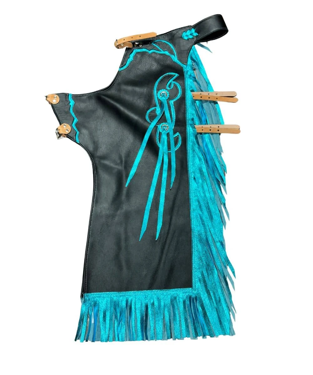 Saddle Barn Junior Bull Riding Rodeo Chaps 1 Saddle Barn Junior Bull Riding Rodeo Chaps