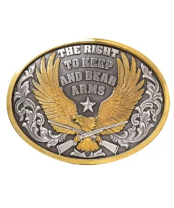 M&F Western Men's Nocona Bear Arms Buckle