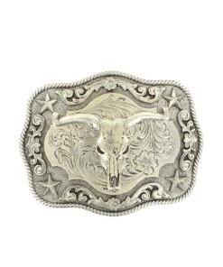 M&F Western Men's Nocona Steer Buckle