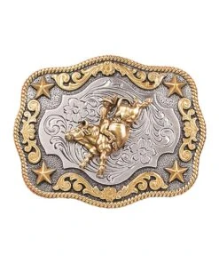 M&F Western Boys' Nocona Bull Rider Buckle