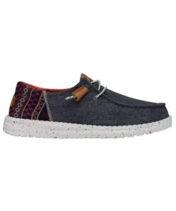 Hey Dude Women's Navy Wendy Funk Baja Shoe