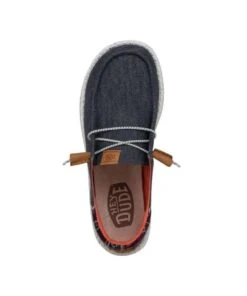 Hey Dude Women's Navy Wendy Funk Baja Shoe -Cowpokes Onlines.com 40407 410 c