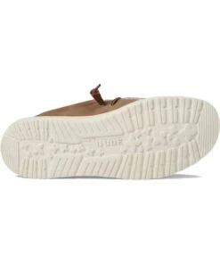 Hey Dude Men's Tan Faux Leather Shoe -Cowpokes Onlines.com 40607 265 sole 1