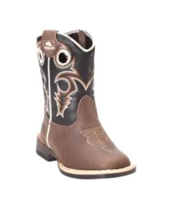 M&F Western Toddler Double Barrel Trace Boot