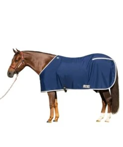 Big D Closed Front Stable Sheet -Cowpokes Onlines.com 5CSTD navy