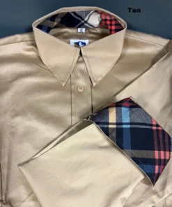 Royal Highness Women’s Sateen Concealed Zipper Shirt 17 Royal Highness Women’s Sateen Concealed Zipper Shirt -Cowpokes Onlines.com 68515 tan