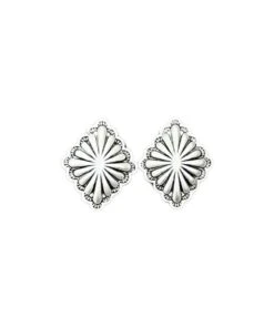 Isac Trading Women's Concho Earrings