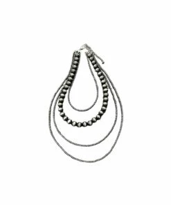 Isac Trading Women's Navajo Pearl Necklace