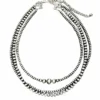 Isac Trading Women's 3-Strand Navajo Necklace