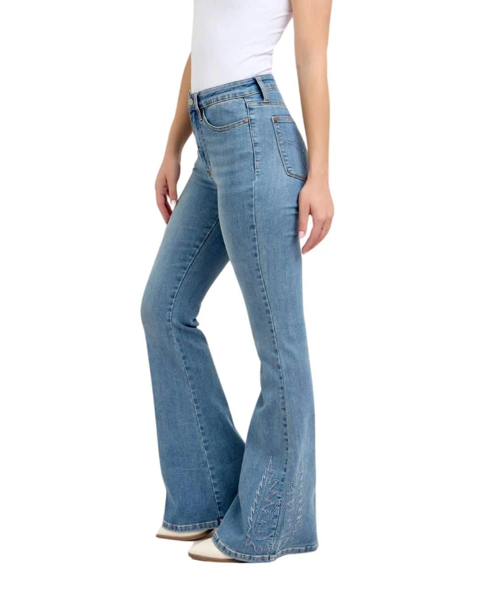 Judy Blue Women's High Rise Flare Jean 3 Judy Blue Women's High Rise Flare Jean - Image 3