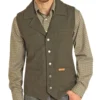 Panhandle Men's Tall Powder River Montana Vest