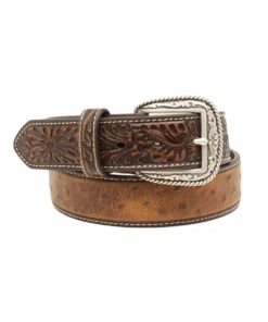M&F Western Men's Ariat Ostrich Belt