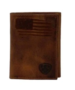M&F Western Men's Ariat Trifold Wallet