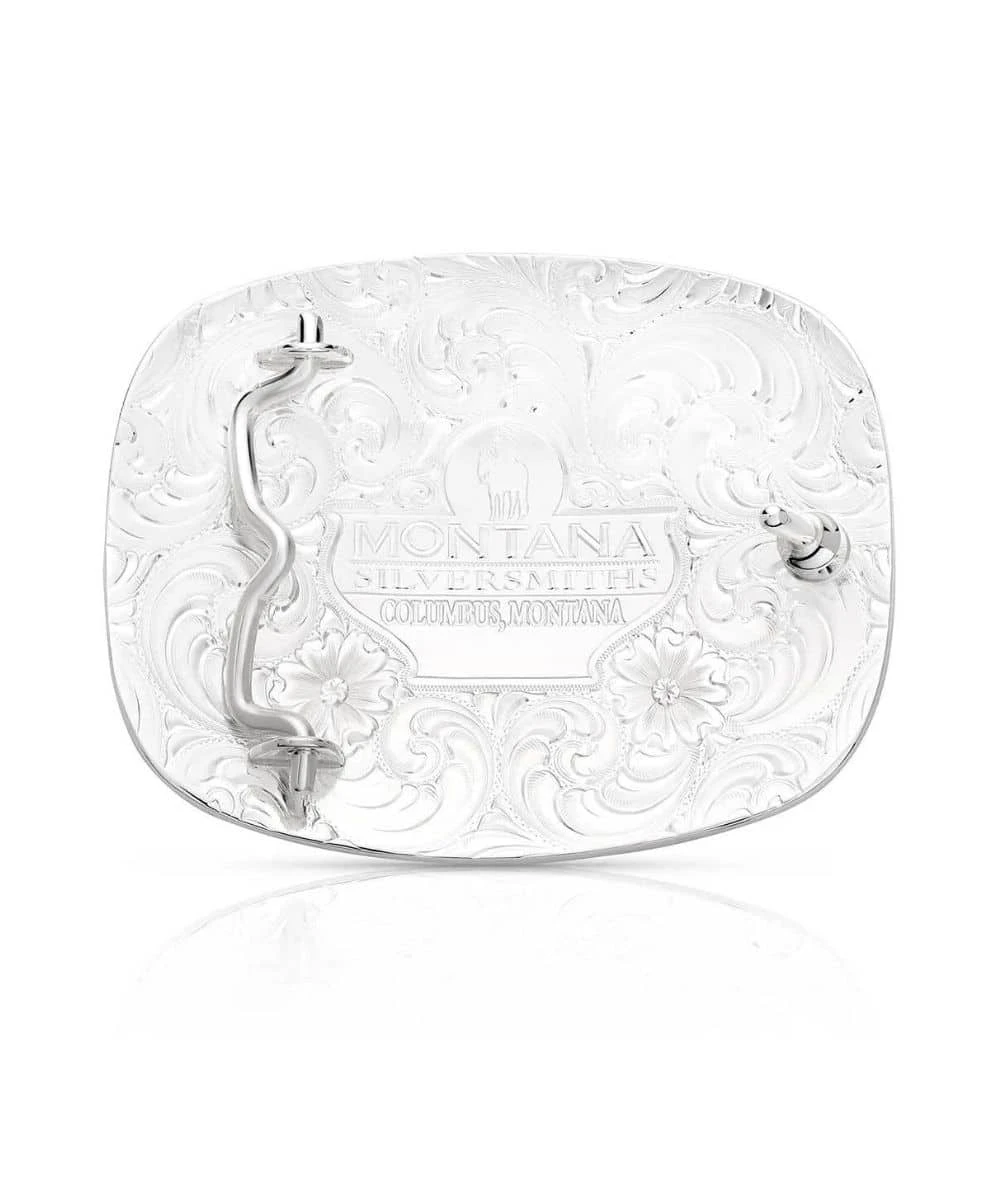 Montana Silversmiths Men's American Made Belt Buckle 2 Montana Silversmiths Men's American Made Belt Buckle - Image 2