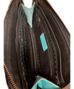 Pranee Women's Penny Handbag -Cowpokes Onlines.com AUSTIN PENNY mint interior