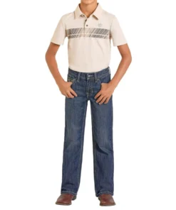 Rock & Roll Cowboy Boys' Boot Cut Jean