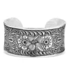 Montana Silversmiths Women's Wildflower Impressions Cuff Bracelet