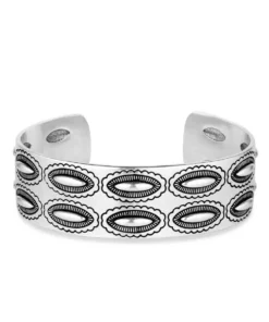 Montana Silversmiths Women's Southwestern Echo Cuff Bracelet