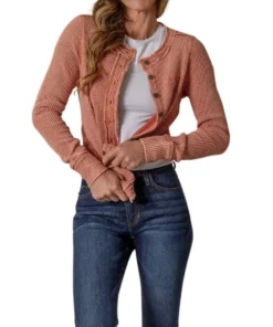 Kimes Ranch Women's Bella Cardigan -Cowpokes Onlines.com BELLA TOP RUST
