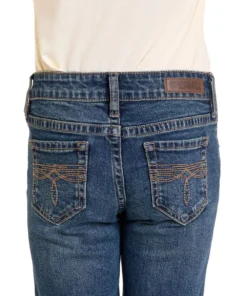 Rock & Roll Cowgirl Girls' Boot Cut Jean -Cowpokes Onlines.com BG4MD06419 d