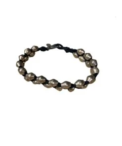 Astali Women's Silver Beaded Bracelet