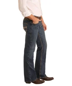 Rock & Roll Cowboy Men's Pistol Bootcut Jean -Cowpokes Onlines.com BM0PD05566 c
