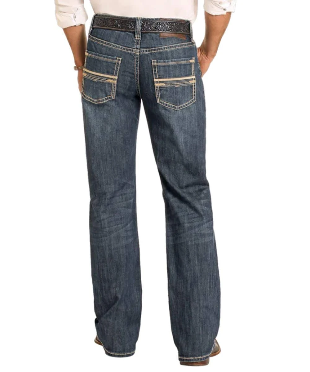 Rock & Roll Cowboy Men's Relaxed Straight Jean 2 Rock & Roll Cowboy Men's Relaxed Straight Jean - Image 2