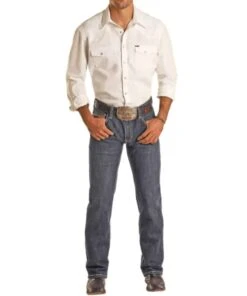 Rock & Roll Men's Revolver Straight Jean