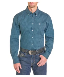 Rock & Roll Cowboy Men's Button Down Shirt