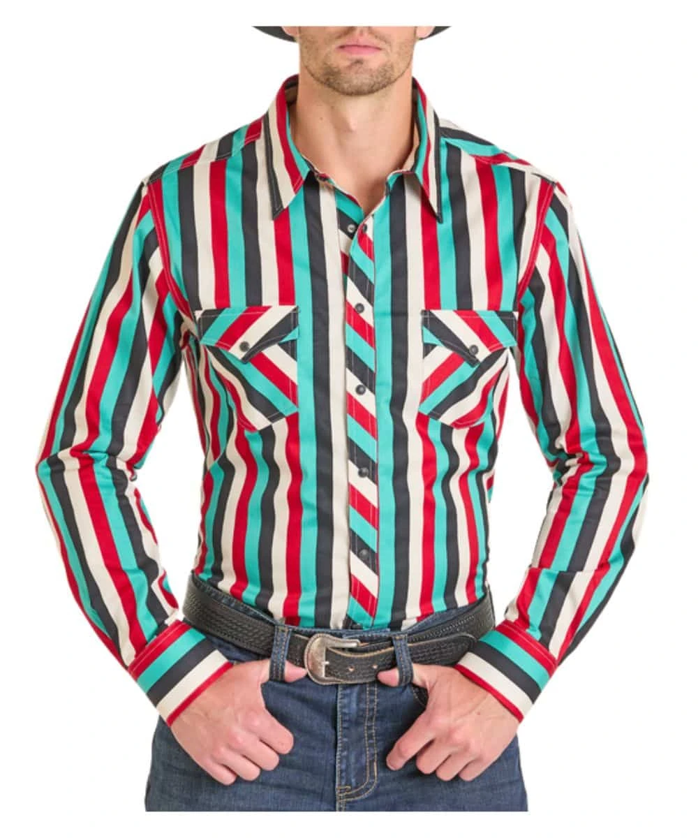 Rock & Roll Cowboy Men's Snap Shirt 1 Rock & Roll Cowboy Men's Snap Shirt