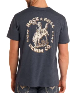 Rock & Roll Denim Men's Bronco Tee