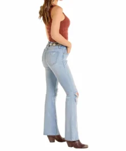 Rock & Roll Cowgirl Women's Boot Cut Jean -Cowpokes Onlines.com BW4HD06388 c