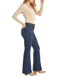 Rock & Roll Cowgirl Women's Trouser Jean -Cowpokes Onlines.com BW5HD07210 c