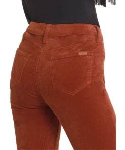 Rock & Roll Cowgirl Women's Corduroy Flare Jean -Cowpokes Onlines.com BW6PD04746 d