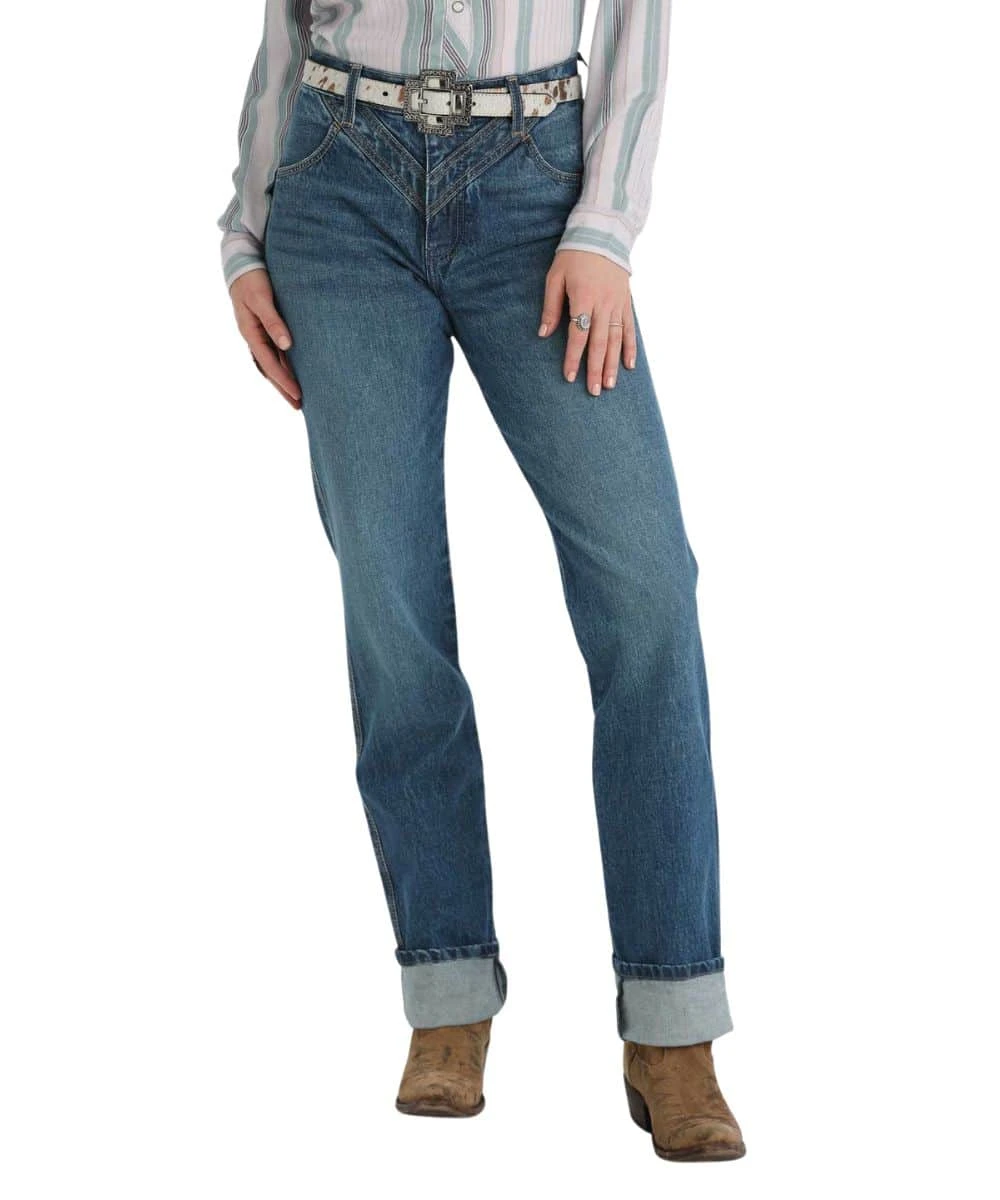 Cruel Girl Women's Quinn Tapered Jean 1 Cruel Girl Women's Quinn Tapered Jean