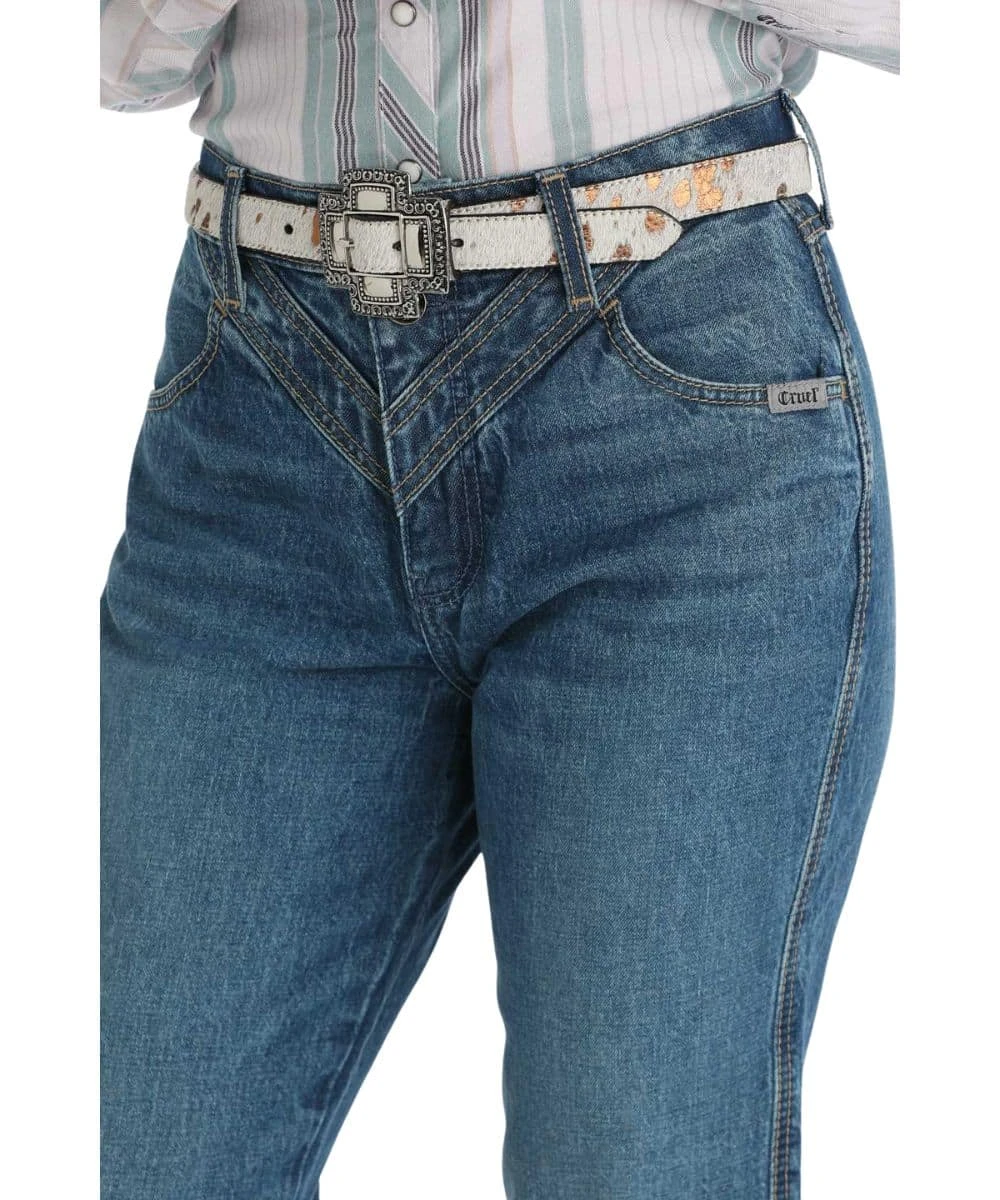 Cruel Girl Women's Quinn Tapered Jean 3 Cruel Girl Women's Quinn Tapered Jean - Image 3