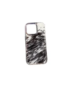 Western Linens Cowhide IPhone Case -Cowpokes Onlines.com COWHIDE PC 16 pro