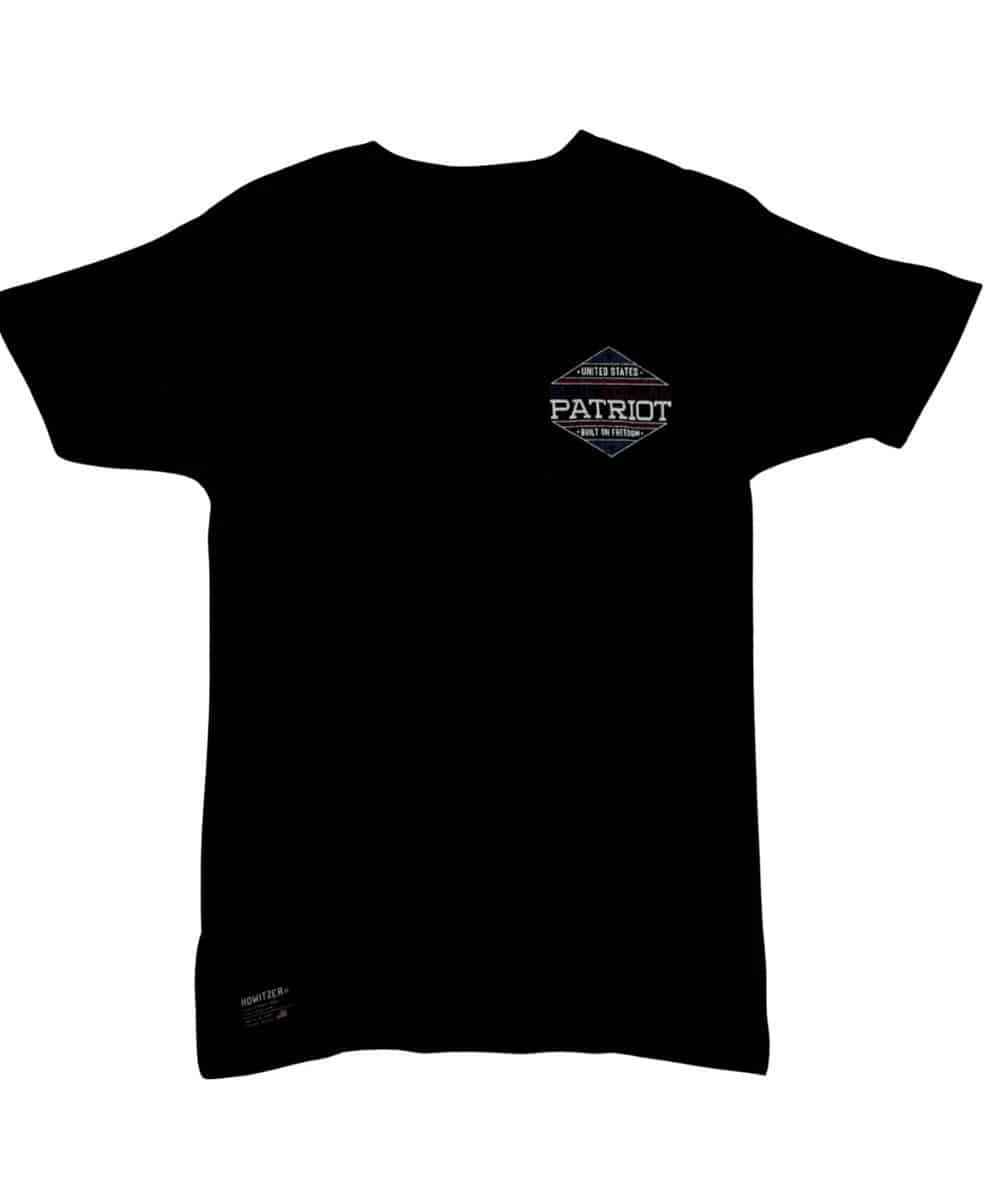 Howitzer Men's Blue Collar Patriot Tee 2 Howitzer Men's Blue Collar Patriot Tee - Image 2