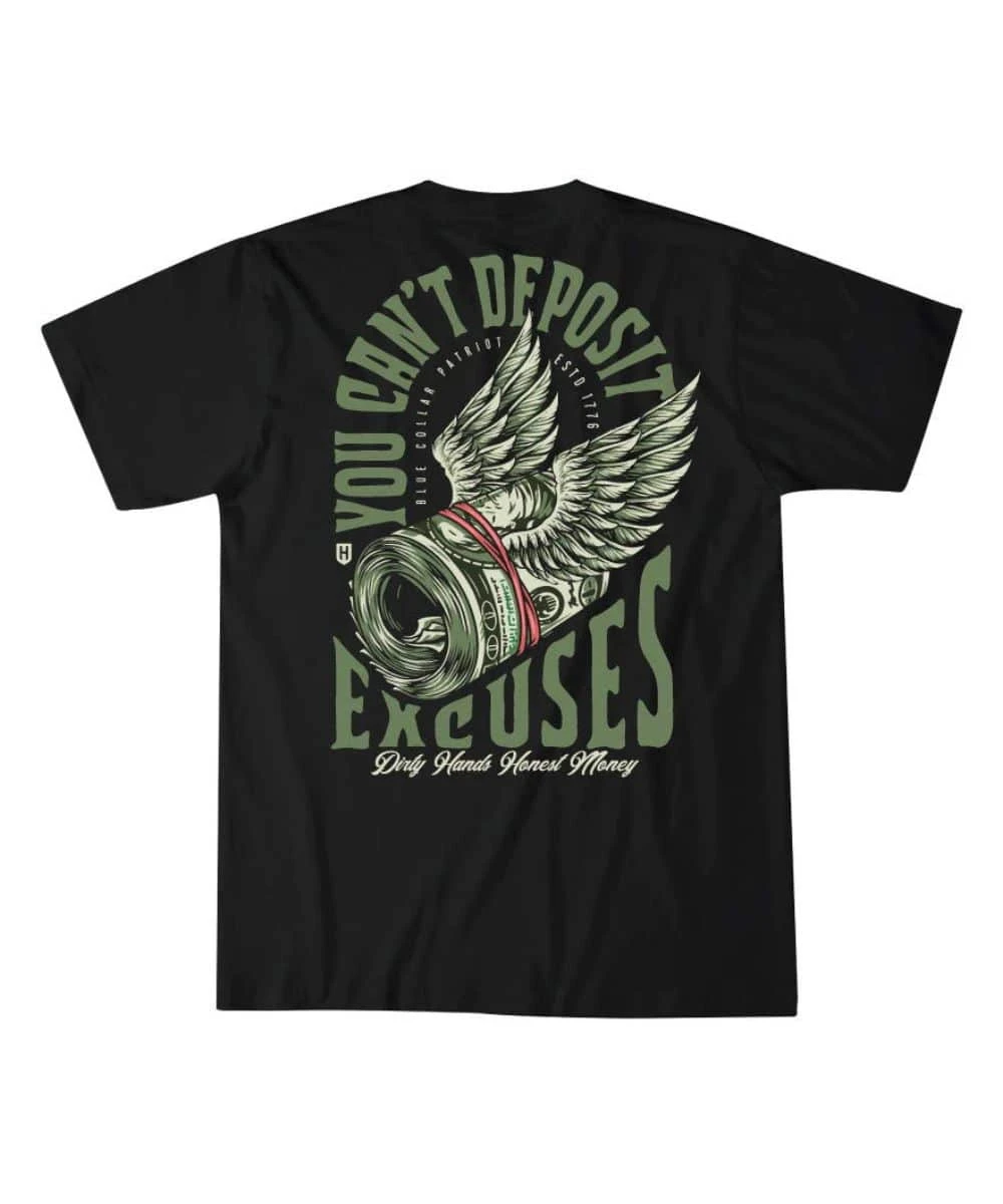 Howitzer Men's No Excuses Tee 1 Howitzer Men's No Excuses Tee