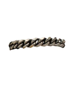 M&F Western Men's Silver Strike Chain Link Bracelet
