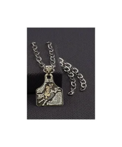 M&F Western Men's Silver Strike Necklace