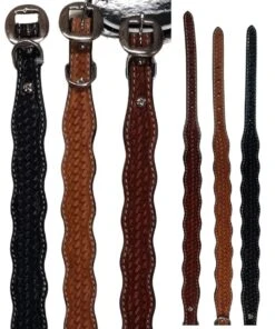 Rodeo Drive 12" Basketweave Dog Collar