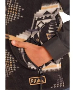 Panhandle Boys' Powder River Aztec Vest -Cowpokes Onlines.com DK98C04093 c